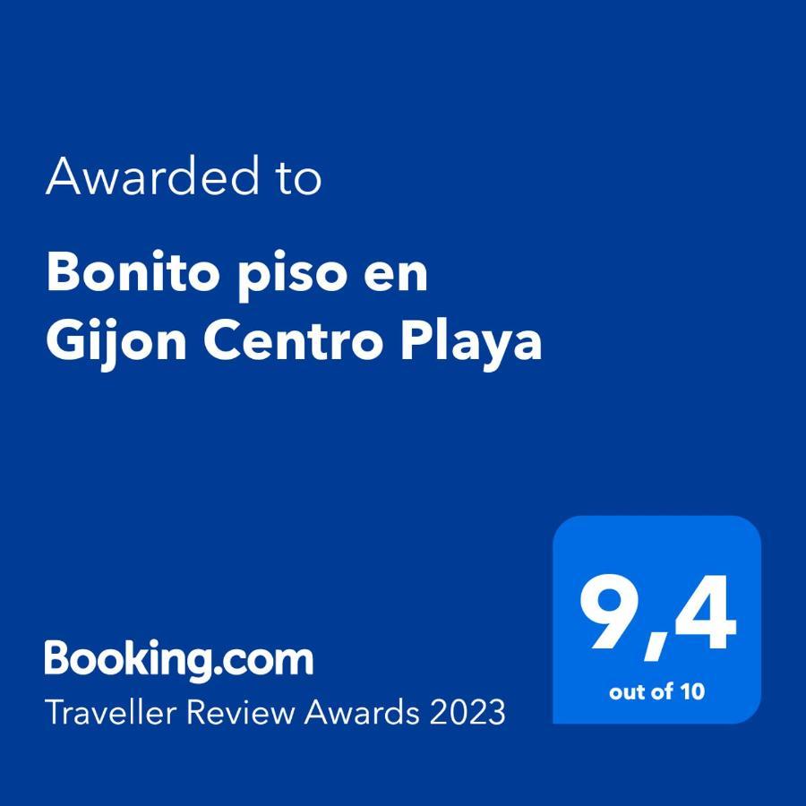 Apartament Bonito Piso En Gijon Centro Playa Zewnętrze zdjęcie